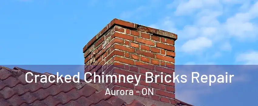 Cracked Chimney Bricks Repair Aurora - ON