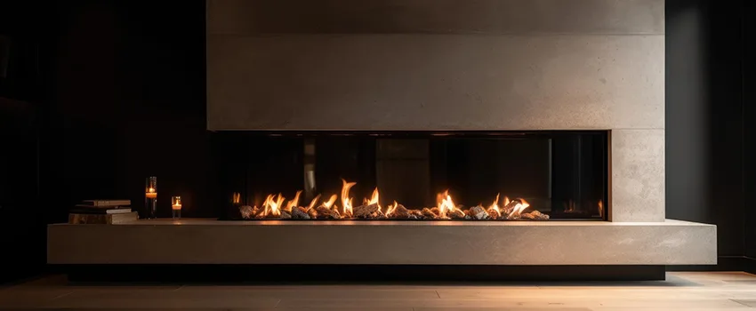 Gas Fireplace Ember Bed Design Services in Aurora, Ontario