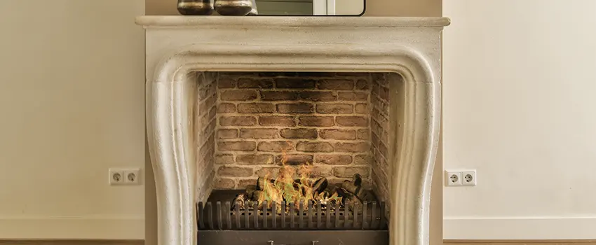 Vintage-style Fireplace Redesign in Aurora, Ontario