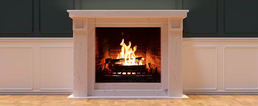 Open Flame Wood-Burning Fireplace Installation Services in Aurora, Ontario