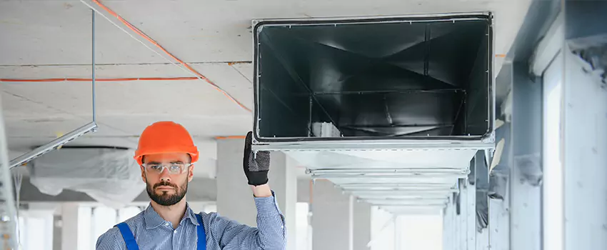 Clogged Air Duct Cleaning and Sanitizing in Aurora, ON